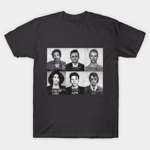 Mug shot T-Shirt by PopGraphics